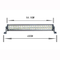 120wled light bar with halo remote clearance lights
